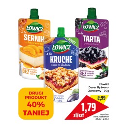 Deser Ryżowo-Owocowy