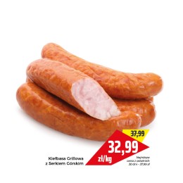 Kiełbasa grillowa z serem