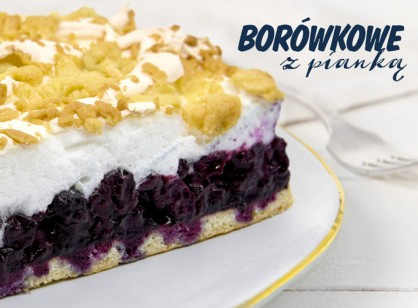 Borówkowe z pianką