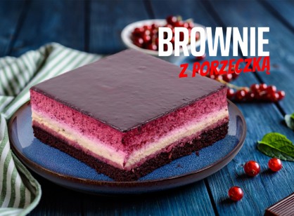 Porzeczkowe Brownie