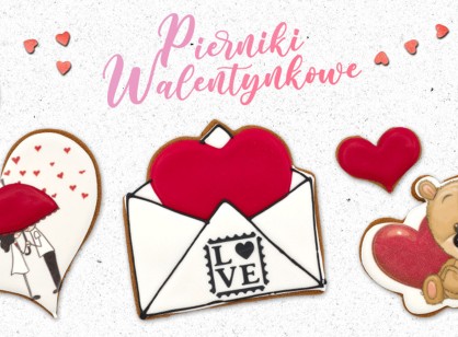 Pierniki walentynkowe